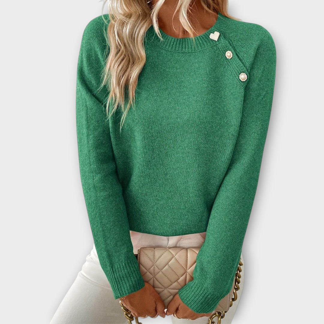 Bellisse - סוודר אופנתי יומיומי