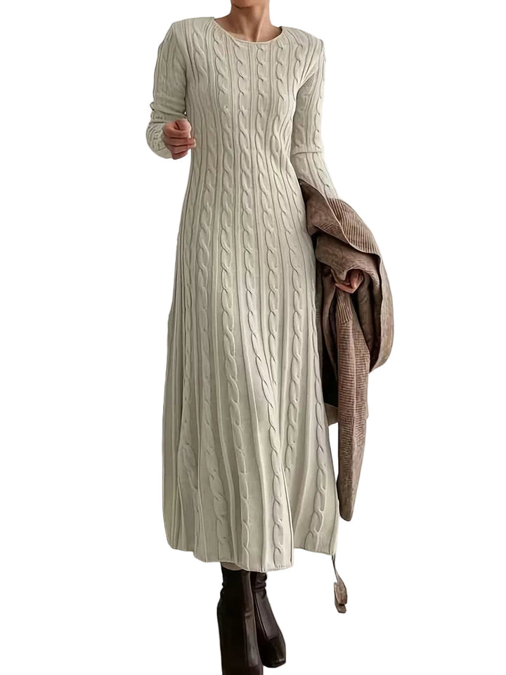 Ellarise - שמלת מקסי קז'ואל אופנתית