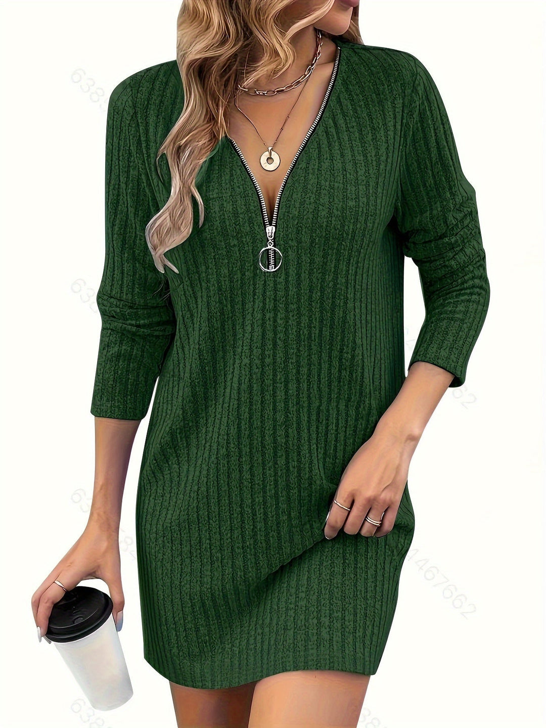 Aenora - שמלת מיני קז'ואל אופנתית