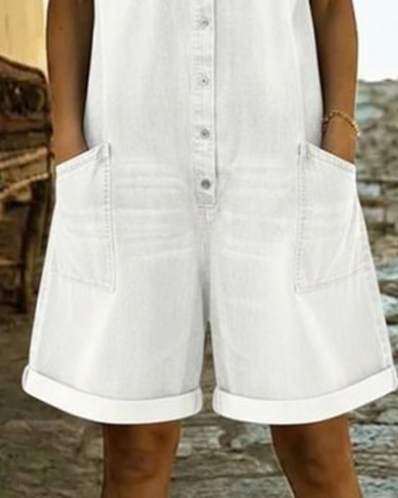 Ysmeria - רומפר דנים עם כפתורים מקדימה