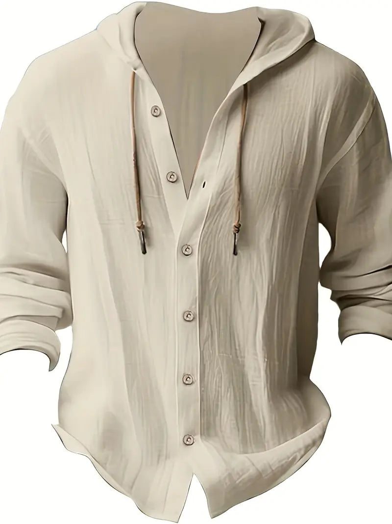 Calvin - חולצת קפוצ'ון אלגנטית ויומיומית