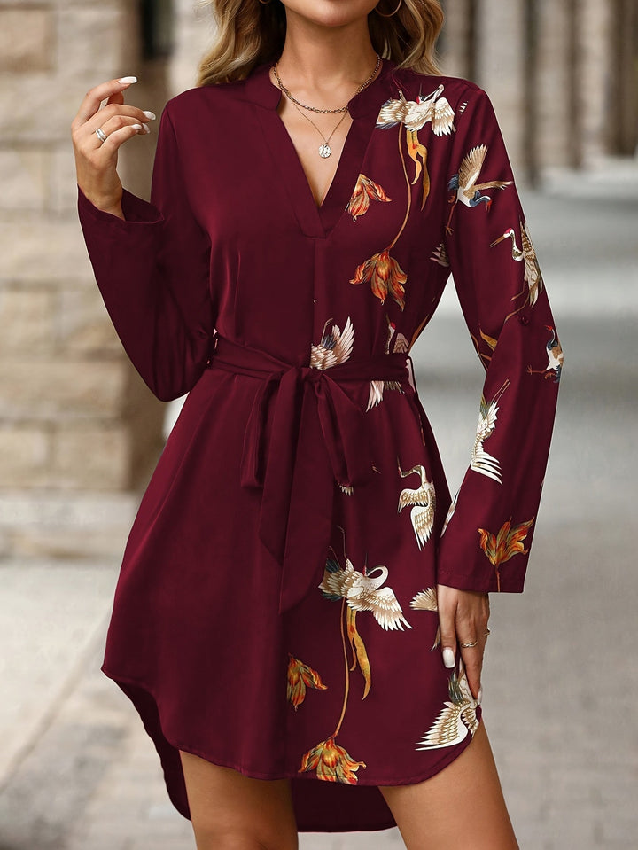 Oriella - שמלת מיני קז'ואל אופנתית