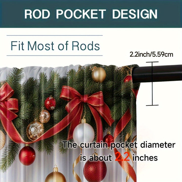 Corisandra - וילון דקורטיבי לחג המולד