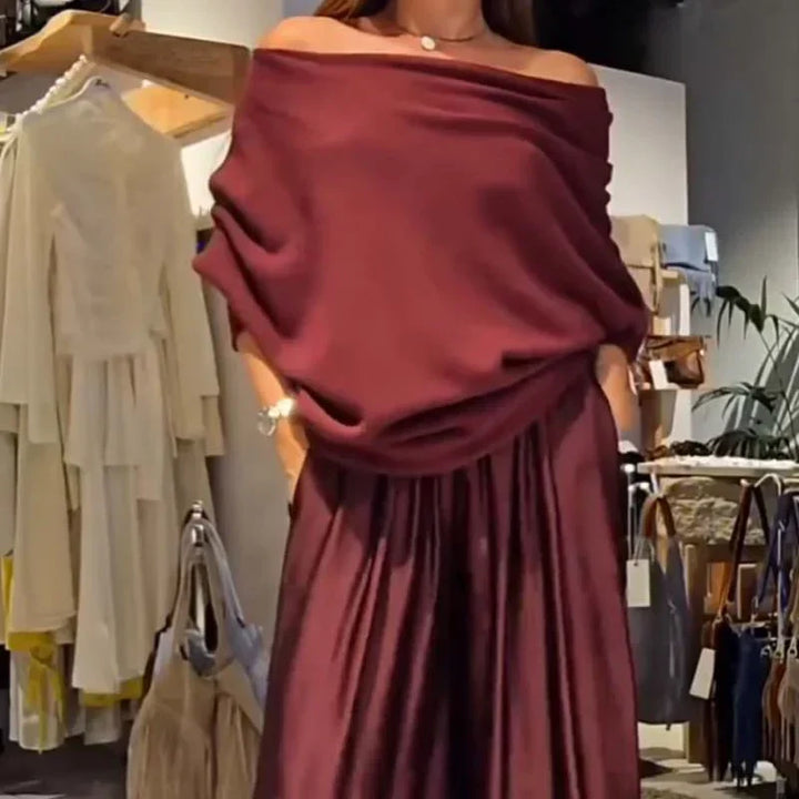 Zairielle - סט דו-חלקי קז'ואל אלגנטי