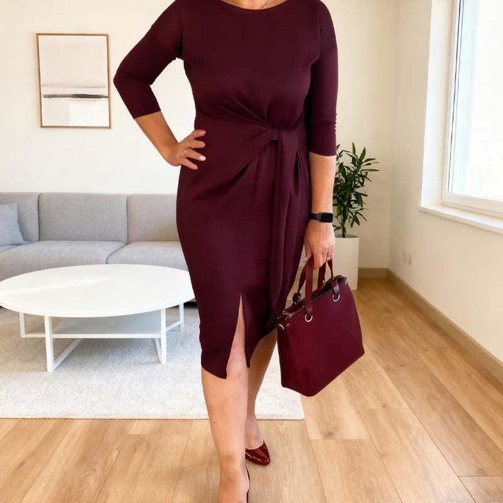 Zoralia - שמלת מידי קז'ואל אלגנטית